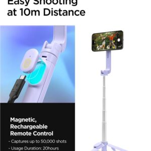 Spigen MagSafe Tripod Selfie Stick, lavender - Image 4