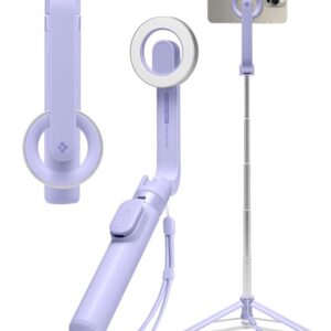Spigen MagSafe Tripod Selfie Stick, lavender