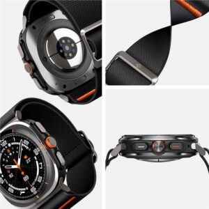 Apyrankė Samsung Galaxy Watch Ultra (47mm) Spigen Fit Lite juodos spalvos - Image 12