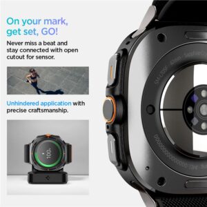 Apyrankė Samsung Galaxy Watch Ultra (47mm) Spigen Fit Lite juodos spalvos - Image 14
