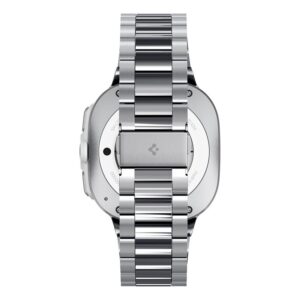 Spigen Modern Fit Band - Bracelet for Samsung Galaxy Watch Ultra 47 mm (Silver) - Image 9