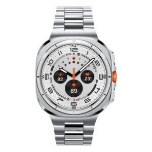 Spigen Modern Fit Band - Bracelet for Samsung Galaxy Watch Ultra 47 mm (Silver) - Image 10