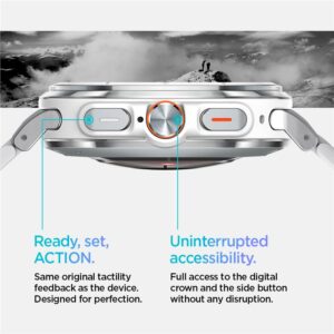 Spigen Modern Fit Band - Bracelet for Samsung Galaxy Watch Ultra 47 mm (Silver) - Image 12