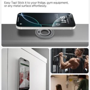 Spigen Dual Pop MagSafe Phone Holder, gray - Image 5