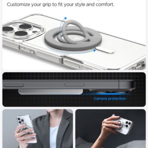 Spigen Dual Pop MagSafe Phone Holder, gray - Image 6