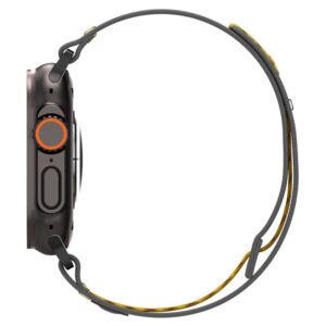 Juoda apyrankė Apple Watch 6 / 7 / 8 / 9 / 10 / SE / Ultra 1 / 2 ( 44 / 45 / 46 / 49 mm) laikrodžiui "Spigen Athlex Air" - Image 17