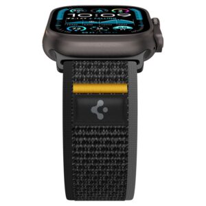 Juoda apyrankė Apple Watch 6 / 7 / 8 / 9 / 10 / SE / Ultra 1 / 2 ( 44 / 45 / 46 / 49 mm) laikrodžiui "Spigen Athlex Air" - Image 18
