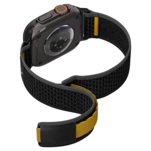 Juoda apyrankė Apple Watch 6 / 7 / 8 / 9 / 10 / SE / Ultra 1 / 2 ( 44 / 45 / 46 / 49 mm) laikrodžiui "Spigen Athlex Air" - Image 21