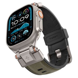 Spigen DuraPro Armor Strap for Apple Watch 44 / 45 / 46 / 49 mm - Green - Image 11
