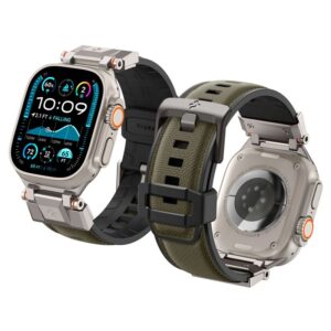 Spigen DuraPro Armor Strap for Apple Watch 44 / 45 / 46 / 49 mm - Green - Image 19