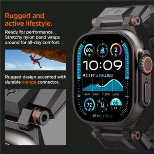Spigen DuraPro Armor Strap for Apple Watch 44 / 45 / 46 / 49 mm - Navy Blue - Image 11