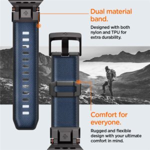 Spigen DuraPro Armor Strap for Apple Watch 44 / 45 / 46 / 49 mm - Navy Blue - Image 14
