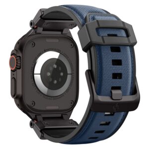 Spigen DuraPro Armor Strap for Apple Watch 44 / 45 / 46 / 49 mm - Navy Blue - Image 18