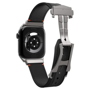Spigen Classic Fit apyrankė, juodos spalvos - Apple Watch 49mm/46mm/45mm/44mm - Image 11