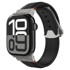 Spigen Classic Fit apyrankė, juodos spalvos - Apple Watch 49mm/46mm/45mm/44mm