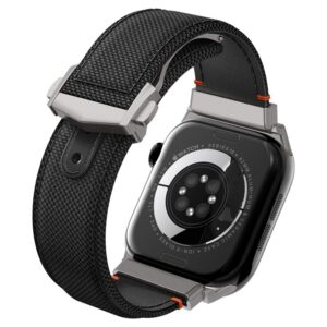 Spigen Classic Fit apyrankė, juodos spalvos - Apple Watch 49mm/46mm/45mm/44mm - Image 6