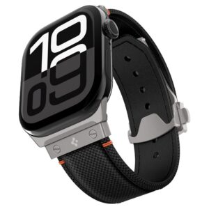 Spigen Classic Fit apyrankė, juodos spalvos - Apple Watch 49mm/46mm/45mm/44mm - Image 7