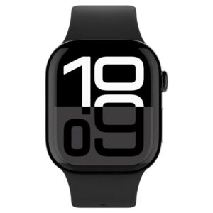 Juoda apyrankė Apple Watch 6 / 7 / 8 / 9 / 10 / SE / Ultra 1 / 2 (44 / 45 / 46 / 49 mm) laikrodžiui "Spigen Nano Pop" - Image 17