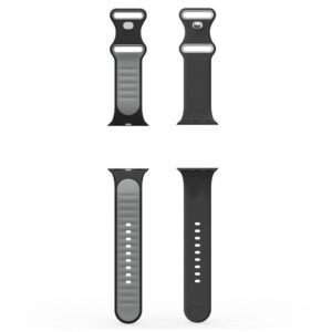 Juoda apyrankė Apple Watch 6 / 7 / 8 / 9 / 10 / SE / Ultra 1 / 2 (44 / 45 / 46 / 49 mm) laikrodžiui "Spigen Nano Pop" - Image 21