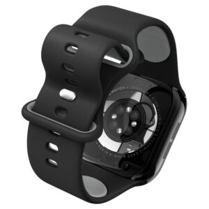 Juoda apyrankė Apple Watch 6 / 7 / 8 / 9 / 10 / SE ( 40/ 41/ 42 mm) laikrodžiui "Spigen Nano Pop" - Image 20