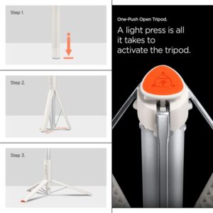 Spigen S541W Bluetooth asmenukių lazda štatyvas smėlio spalvos - Image 30