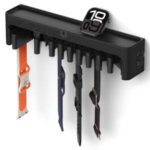 Spigen Apple Watch Band Organizer S341, juodos spalvos