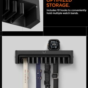 Spigen Apple Watch Band Organizer S341, juodos spalvos - Image 18