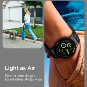 Spigen Lite Fit X apyrankė, juodos spalvos - Google Pixel Watch 4/3/2/1 41mm - Image 5