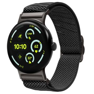 Spigen Lite Fit X apyrankė, juodos spalvos - Google Pixel Watch 4/3/2/1 41mm