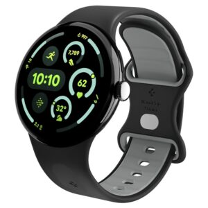 Spigen Nano Pop apyrankė, juodos spalvos sesame - Google Pixel Watch 4/3/2/1 41mm - Image 6