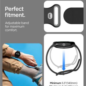 Spigen Nano Pop apyrankė, juodos spalvos sesame - Google Pixel Watch 4/3/2/1 41mm - Image 18