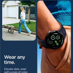 Spigen Nano Pop apyrankė, blueberry navy - Google Pixel Watch 4/3 45mm - Image 4