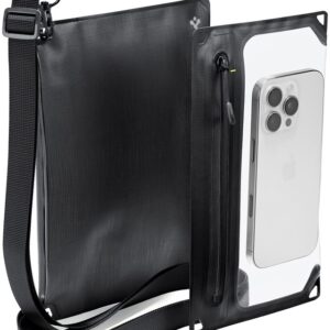Spigen A640 Waterproof Phone Bag - juodos spalvos - Image 10