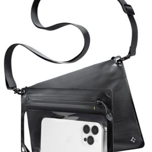 Spigen A640 Waterproof Phone Bag - juodos spalvos - Image 17