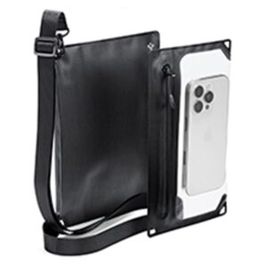 Spigen A640 Waterproof Phone Bag - juodos spalvos - Image 19