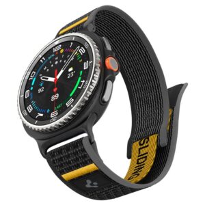 Spigen Athlex Air apyrankė skirta Samsung Galaxy Watch 40/44/46mm - juodos spalvos ir geltonos spalvos - Image 10