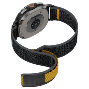 Spigen Athlex Air apyrankė skirta Samsung Galaxy Watch 40/44/46mm - juodos spalvos ir geltonos spalvos - Image 16