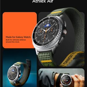 Spigen Athlex Air apyrankė skirta Samsung Galaxy Watch 40/44/46 mm - žalios spalvos - Image 14