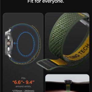 Spigen Athlex Air apyrankė skirta Samsung Galaxy Watch 40/44/46 mm - žalios spalvos - Image 15