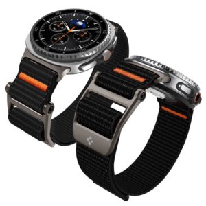 Spigen DuraPro Flex apyrankė skirti Samsung Galaxy Watch 40/44/46 mm - juodos spalvos - Image 10