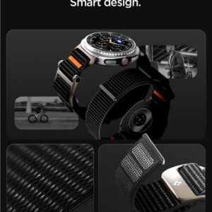 Spigen DuraPro Flex apyrankė skirti Samsung Galaxy Watch 40/44/46 mm - juodos spalvos - Image 16