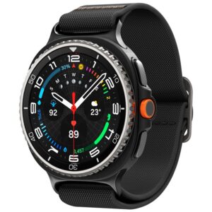 Spigen Fit Lite apyrankė skirta Samsung Galaxy Watch 40/44/46 mm - juodos spalvos - Image 10