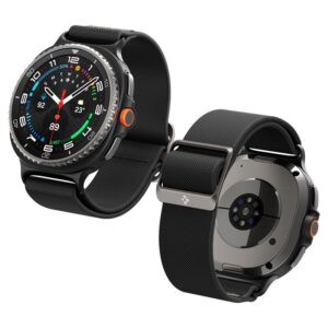 Spigen Fit Lite apyrankė skirta Samsung Galaxy Watch 40/44/46 mm - juodos spalvos - Image 14