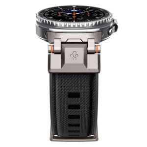 Spigen DuraPro Armor, juodos spalvos - Samsung Galaxy Watch 8 46mm/44mm/40mm - Image 13