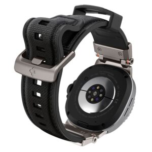 Spigen DuraPro Armor, juodos spalvos - Samsung Galaxy Watch 8 46mm/44mm/40mm - Image 18