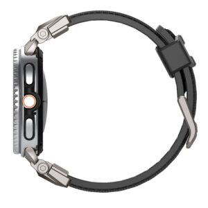 Spigen DuraPro Armor, juodos spalvos - Samsung Galaxy Watch 8 46mm/44mm/40mm - Image 10