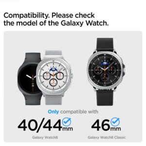 Spigen Enzo apyrankė skirta Samsung Galaxy Watch 40/44/46 mm - juodos spalvos - Image 16