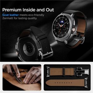Spigen Enzo apyrankė skirta Samsung Galaxy Watch 40/44/46 mm - juodos spalvos - Image 17