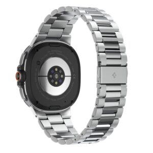 Spigen Modern Fit Band for Samsung Galaxy Watch 40/44/46 mm - Silver - Image 15