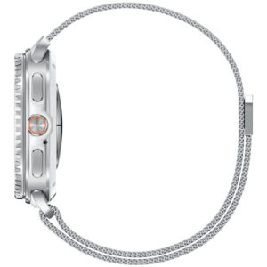 Spigen Metal Fit, sidabro spalvos - Samsung Samsung Galaxy Watch 8 (40/44/46mm) - Image 7